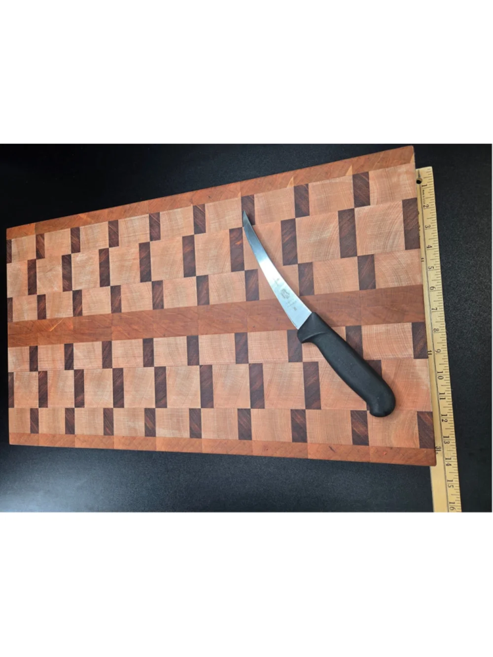 Handcrafted End-Grain Cutting Board – Heavy Duty Butcher Block (23.5” x 13.5” x